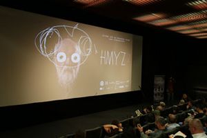 Hmyz na festivalovom plátne.